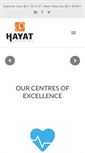 Mobile Screenshot of hayathospital.in